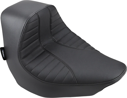 EZ-Solo Seat for Harley FLFB/S (2018–2025) - Scorpion Stitch - Vinyl