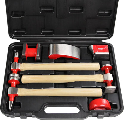 7-Piece Auto Body Repair Tool Set for Car (Carbon Steel)