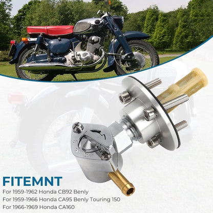 Front Fuel Petcock Valve Adapter Kit for Honda CA95 CA160 CA150