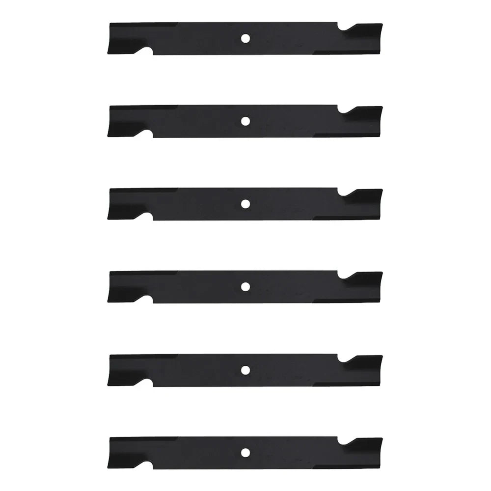 6X Notched High-Lift Mower Blade for Bunton (Replaces PL7441)