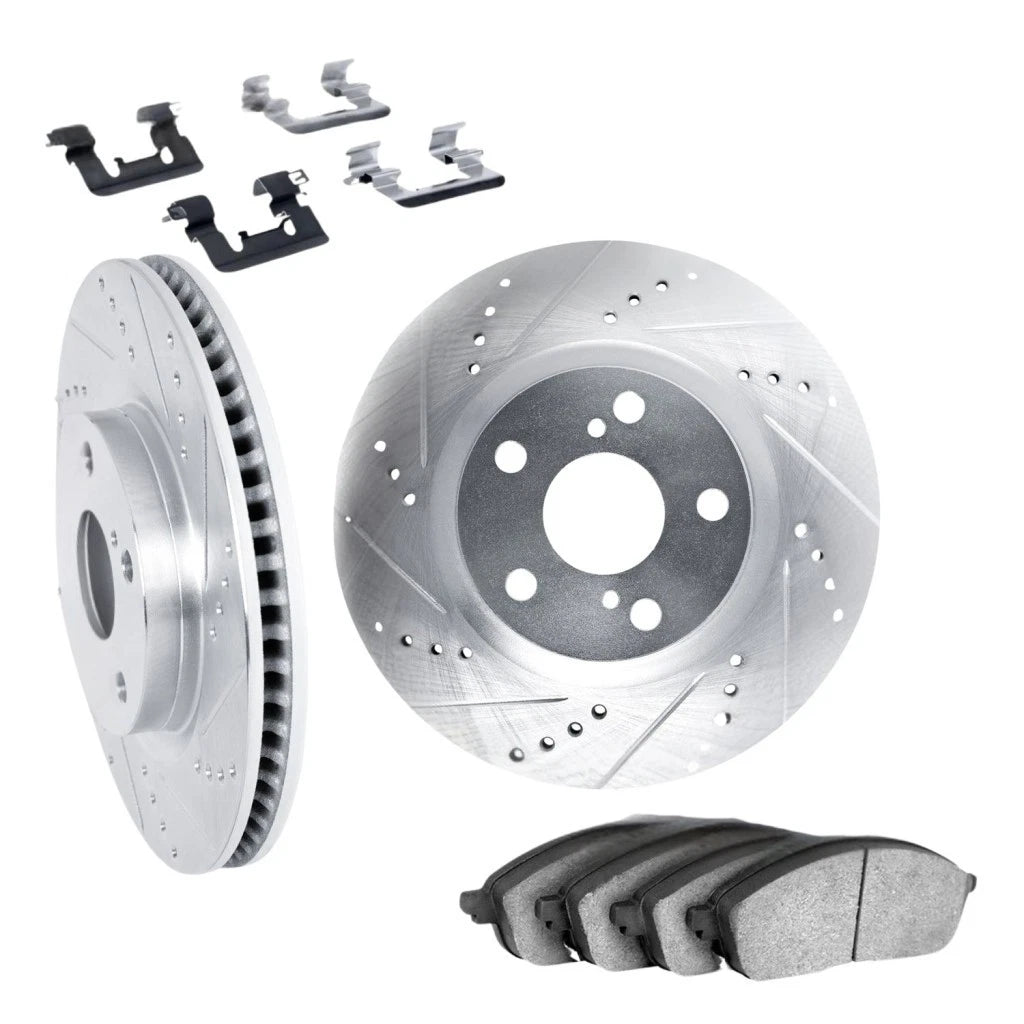 Brake Rotor Set Front for Volkswagen Jetta (2011–2018) ALX-PAU-DF-7512-74056-CLA2
