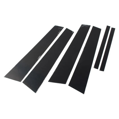 Set of 6 Door Window Pillar Trim Covers for BMW 3 Series E90 (2005–2012)