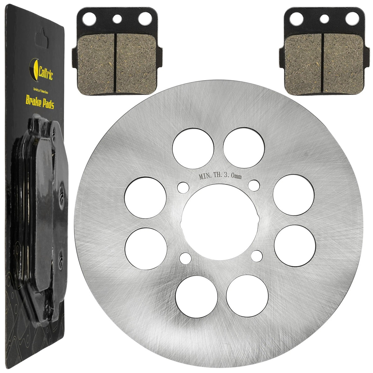 Rear Brake Disc Rotor w/ Brake Pads for Yamaha Blaster YFS200 (2003-2006) DS117AA2006