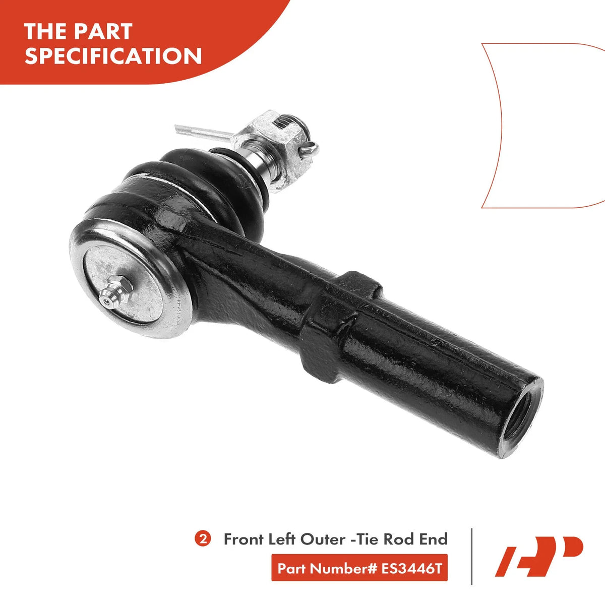 8x Front Inner Outer Tie Rod Ball Joint for Dodge Durango (1998–1999)