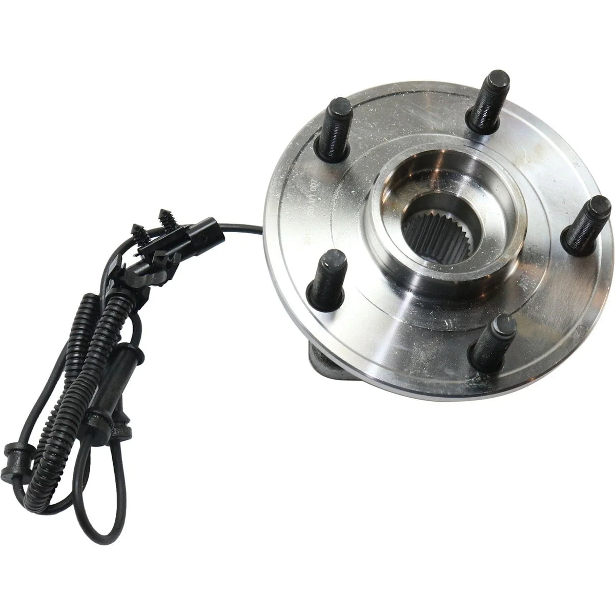 Set of 2 Wheel Hubs for Jeep Wrangler (2007–2010) with Bearing & Sensor