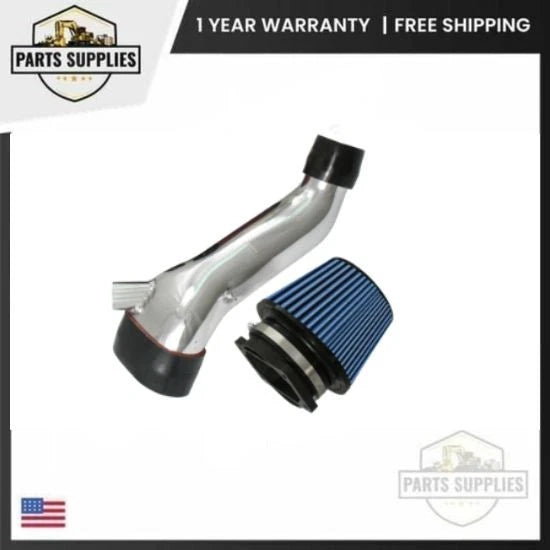 Polished Short Ram Cold Air Intake for Mitsubishi Eclipse (1995–1999)