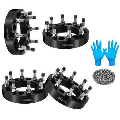 Set of 4 Wheel Spacers 8x170mm 1.5 Inch for Ford F-250 (2003–2009)