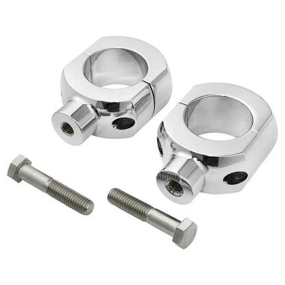 Chrome 2" Handlebar Bar Risers for Harley Sportster XL 1200 XL883 (2004–2023)