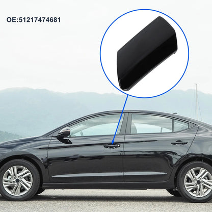 Front Left Door Knob Cover for BMW 7-Series G11 G12 (2017–2022) No. 51217474681 Black