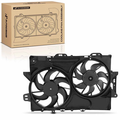 Dual Cooling Fan Assembly w/Shroud for GMC Terrain, Chevy Equinox (2010–2012) - 25952811, 621482