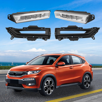 Set of 2 Fog Lights for Honda XRV (2019–2020) with LED Daytime Running Light
