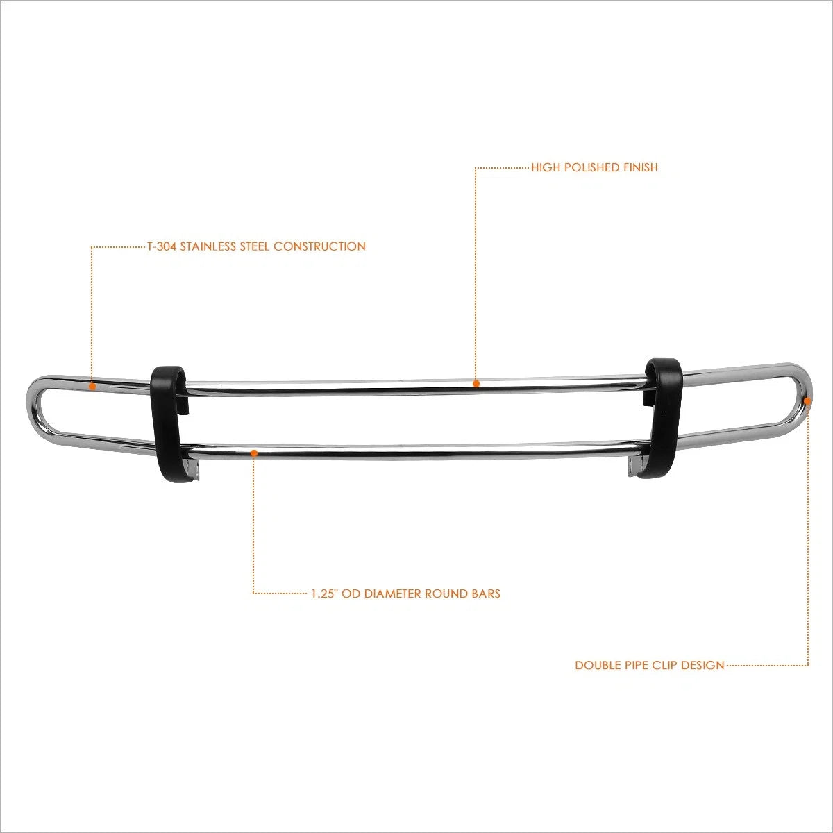 Stainless Steel Rear Bumper Protector for Toyota Venza (2009–2016)