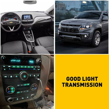 Interior Radio Control Button Decals for GMC