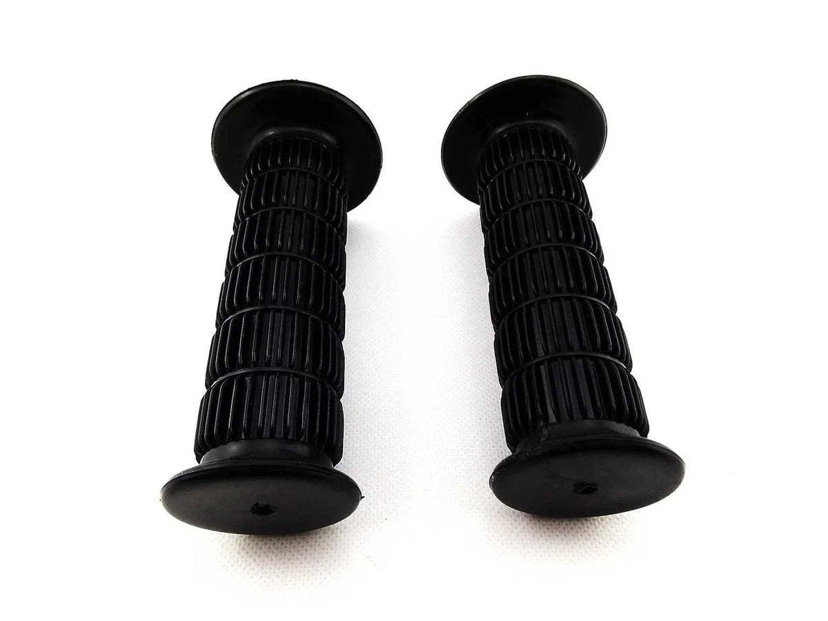 Black Hand Grip Set for Suzuki T305 (1968-1969) - Left & Right Pair