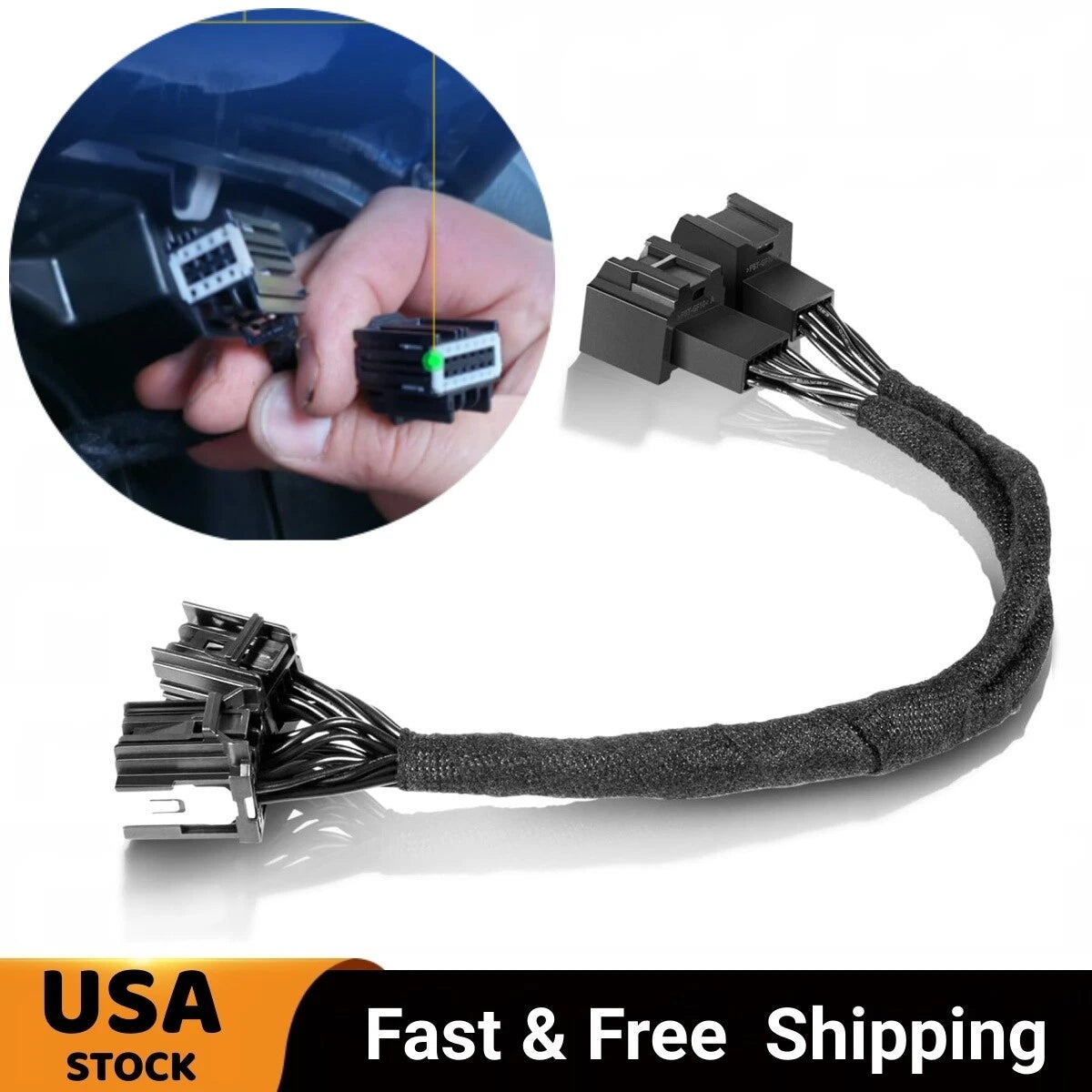 SGW Extension Cable for Jeep Gladiator (2020–Present), Wrangler JL (2018–Present) 2083AUT