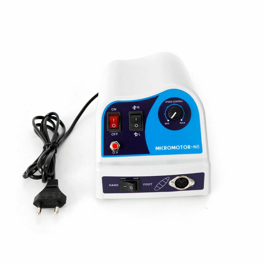 Electric Micromotor Polisher for Dental Lab N8+45K RPM Handpiece 2.35mm