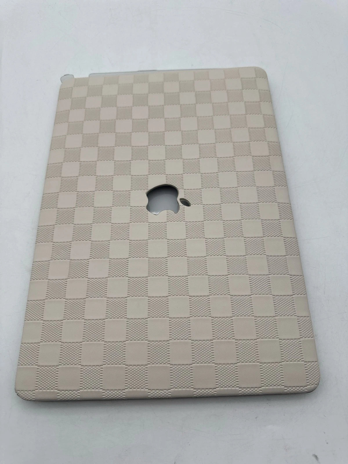 Case Keyboard Cover for MacBook Air 13in (2010–2020) Beige Checkerboard Grid