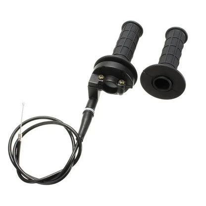 7/8" Twist Throttle Grip + Cable for Dirt Bike Quad ATV (50cc-125cc)