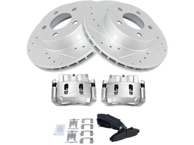 Front Brake Pad Rotor Caliper Set for Mazda B4000 (1998–2002) NF814TG