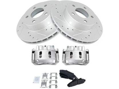 Front Brake Pad Rotor Caliper Set for Mazda B4000 (1998–2002) NF814TG