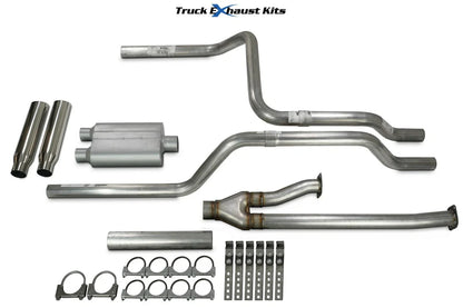 Dual Exhaust Kit for Toyota Tundra (2014–2021) 2.5" Rolled Tip