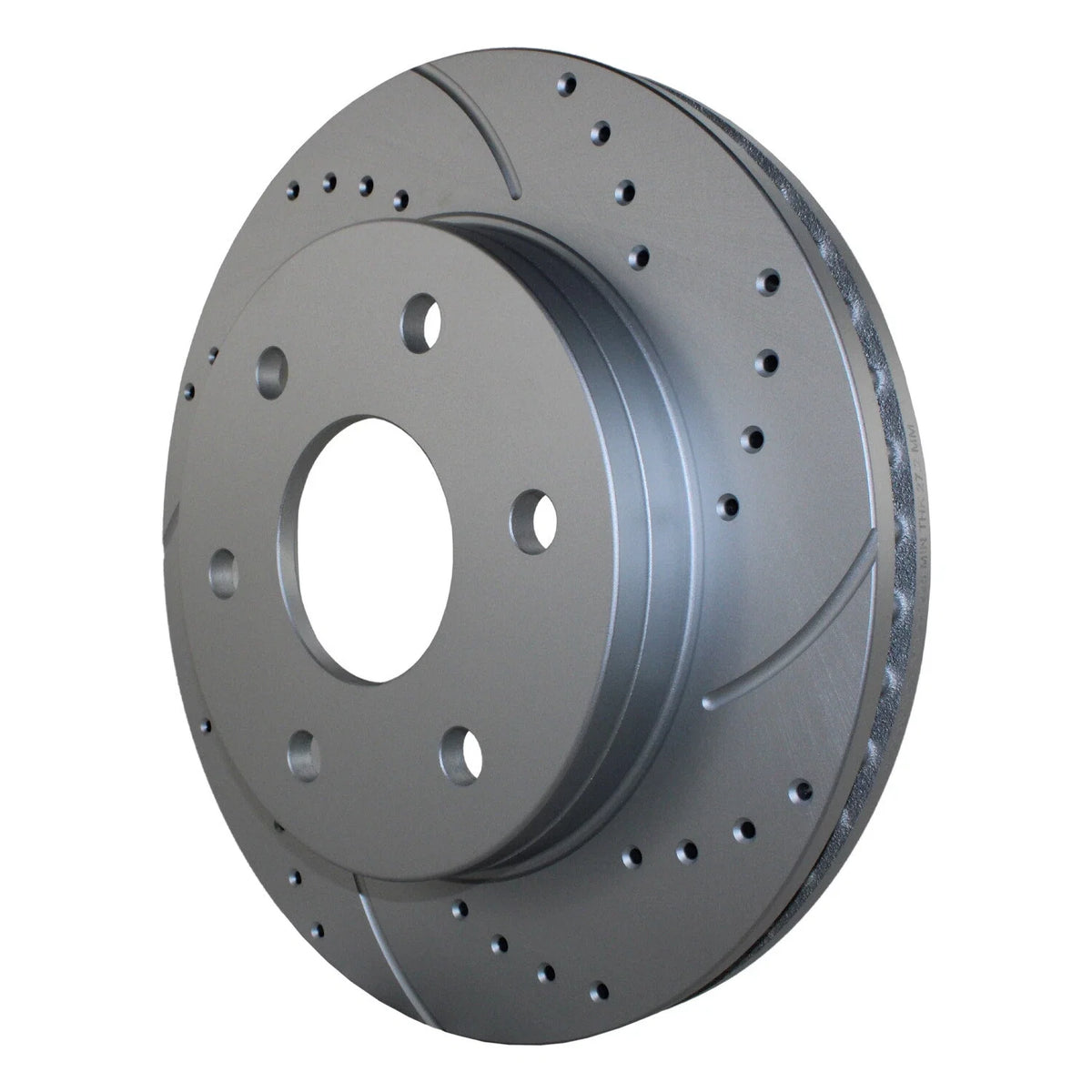 Front Rear Brake Kit with Drilled Rotors & TRW Pro Ceramic Pads for Silverado Sierra 1500 (2014–2019)