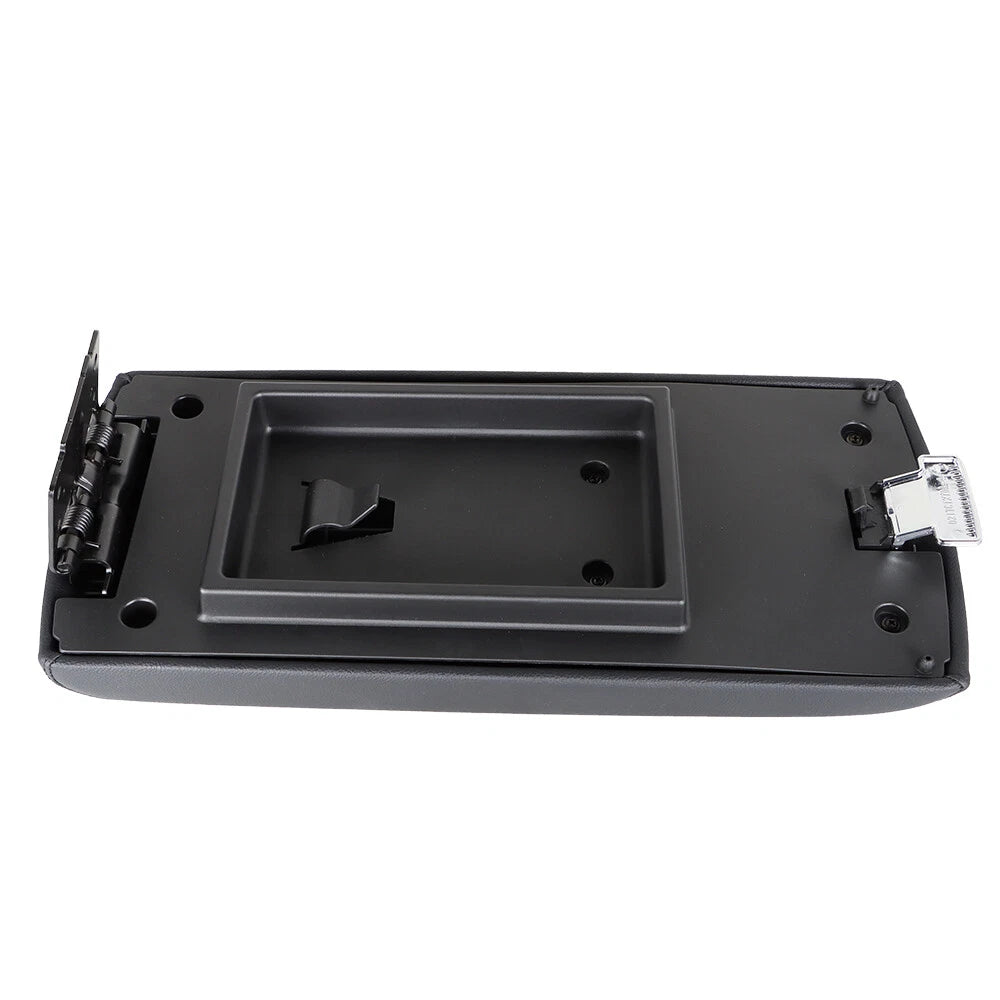 Leather Armrest Center Console Lid Cover for Ford Flex (2013–2017) 02ITG1210ABK, FA8Z7406024AB