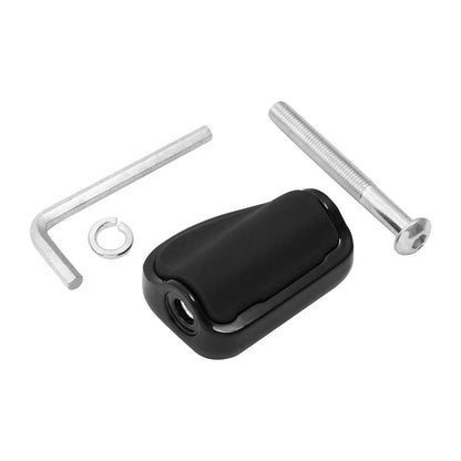 Pair Black Shifter Pegs for Harley Dyna Touring Electra Street Road Glide