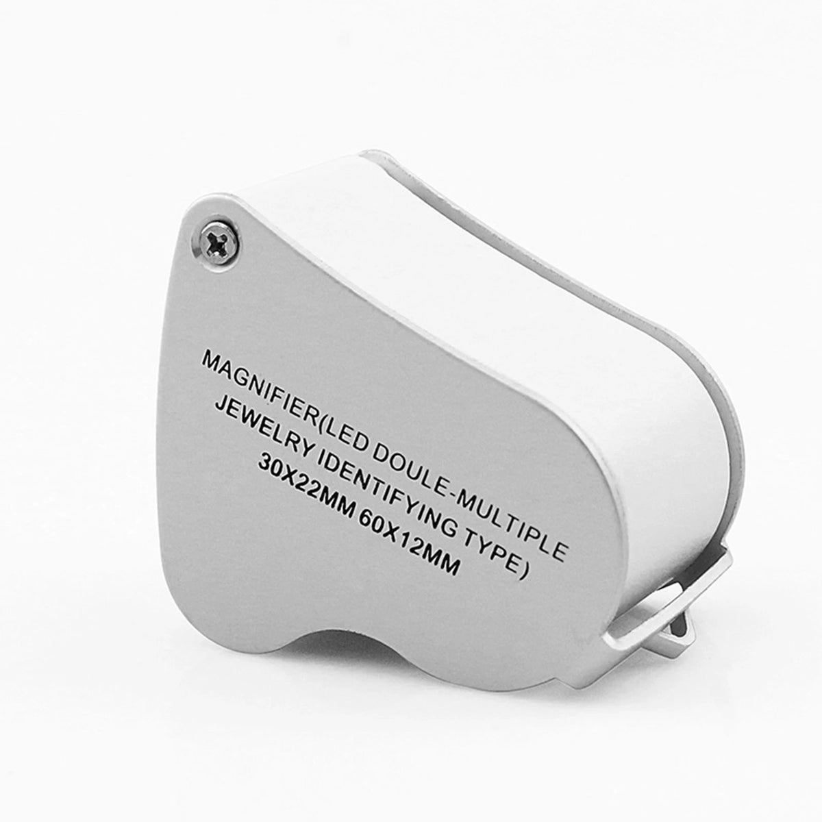 30x 60x Jeweler Loupe with Dual Lenses and Light for Antique Geology