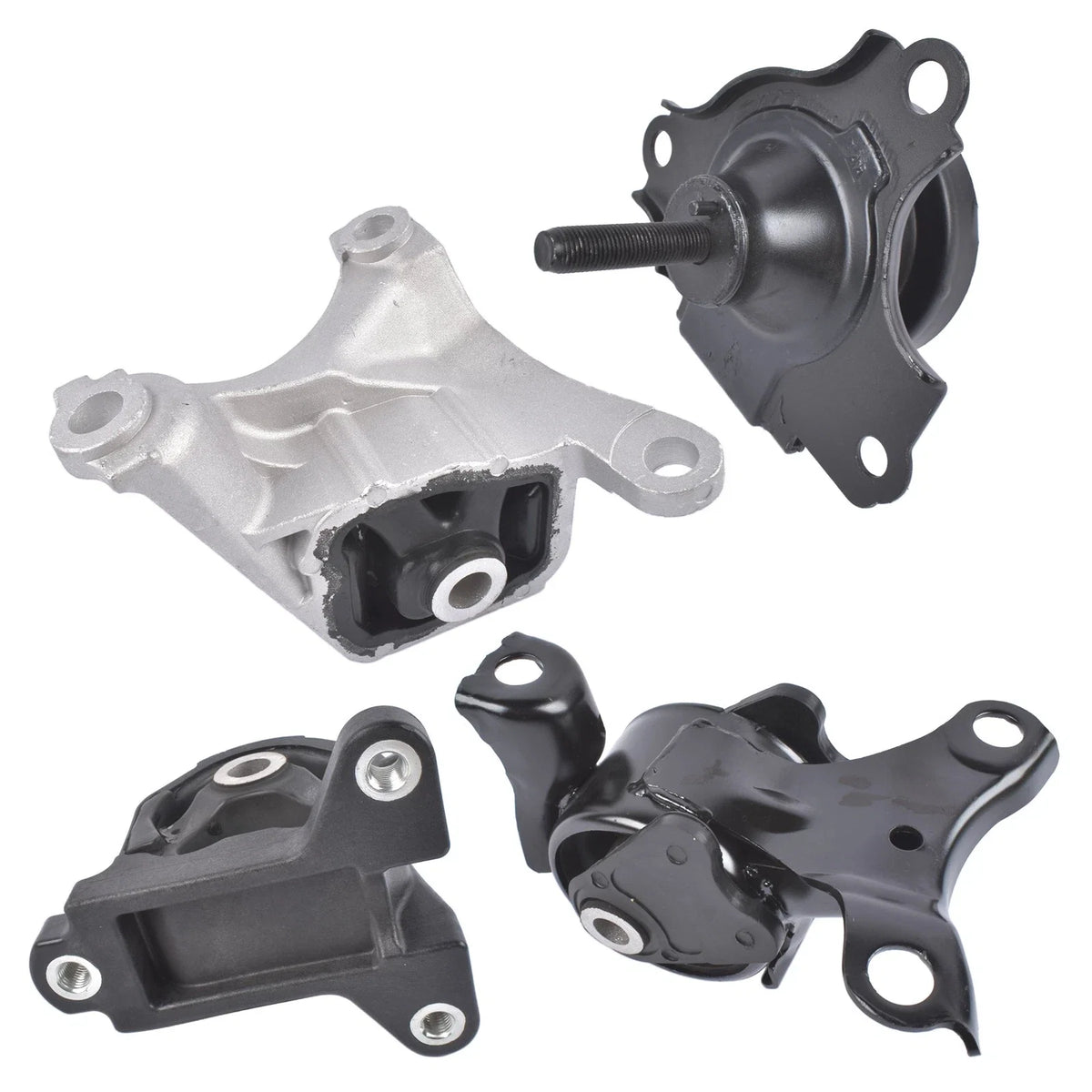 Set of 4 Engine Motor and Transmission Mounts for Acura RSX (2002–2006) and Honda Civic (2002–2005)