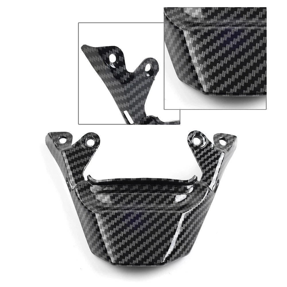 Carbon Fiber Rear Seat Tail Light Cover for Kawasaki ZX6R (2019–2021)