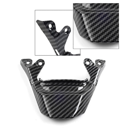 Carbon Fiber Rear Seat Tail Light Cover for Kawasaki ZX6R (2019–2021)