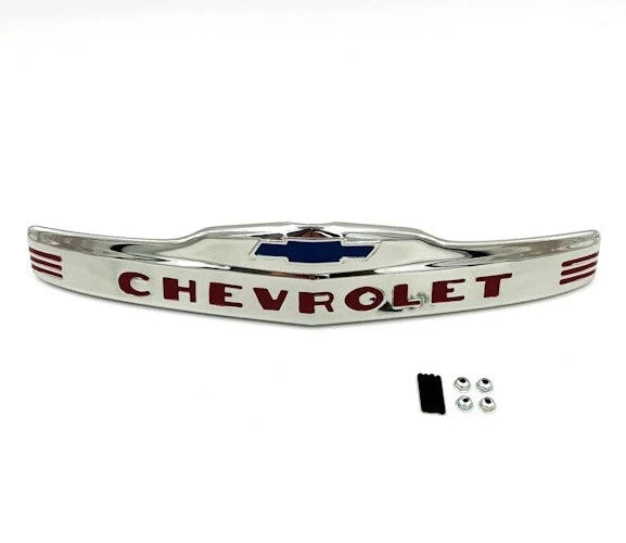 Hood Chevrolet Emblem Header for 1947-1953 Chevy Pickup