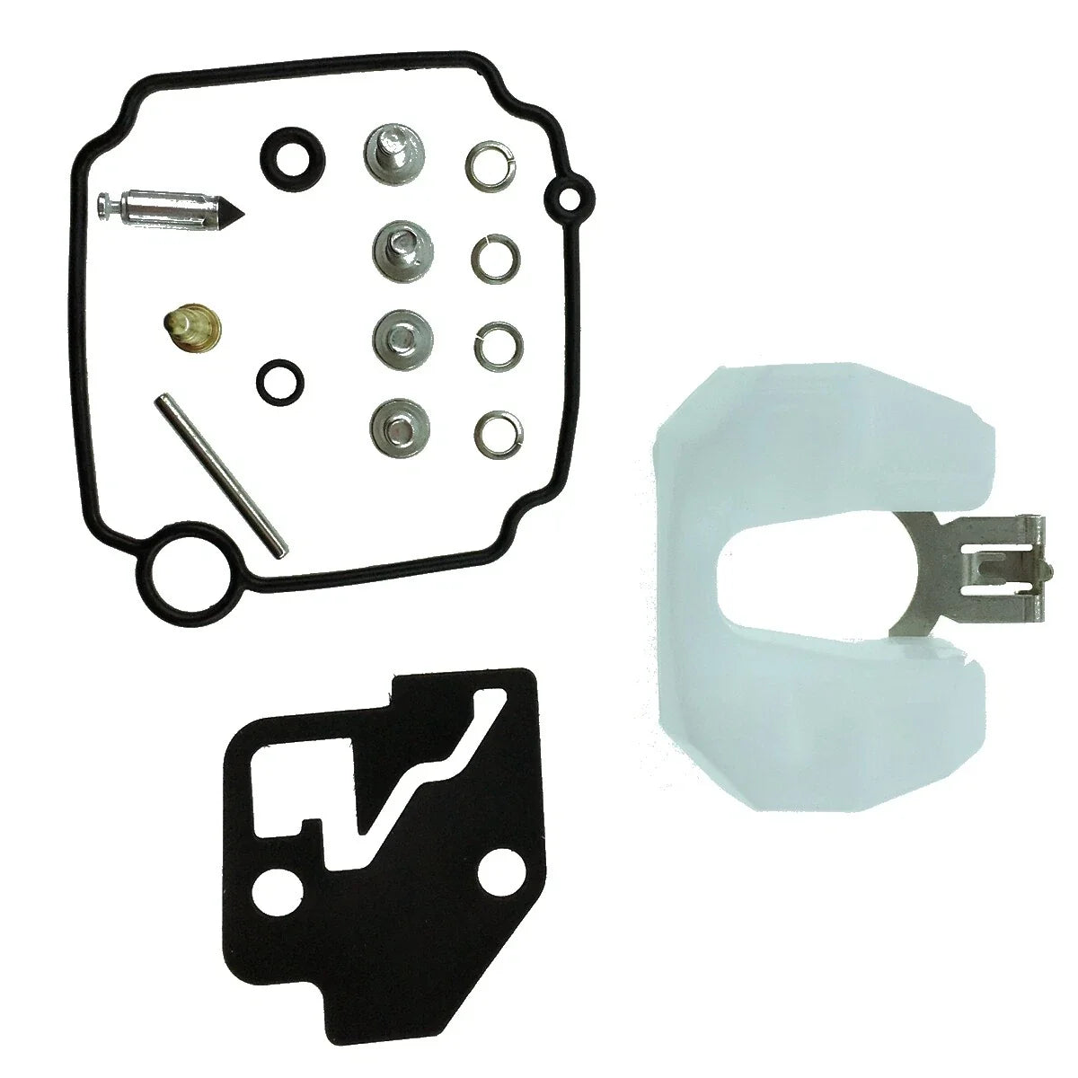 Carburetor Carb Kit for Mercury Mariner 9.9 15 HP Outboard (4-Stroke) (18-7738, 802706A1)