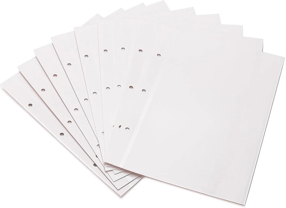 Photo Album Refill Pages for 9"x10.6" Albums (Compatible Sizes)