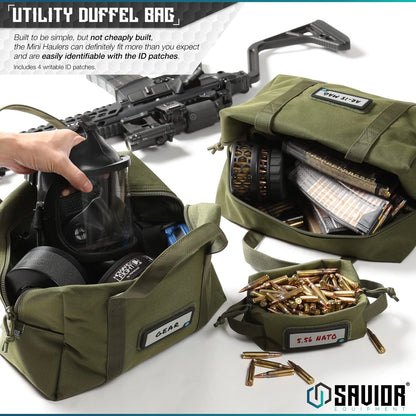 2X Tactical Ammo Duffle Bag for Firearm (SW Gray)