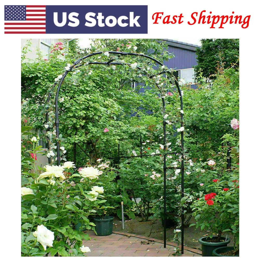 7.9FT Metal Arch for Garden Decor (Wedding, Party)