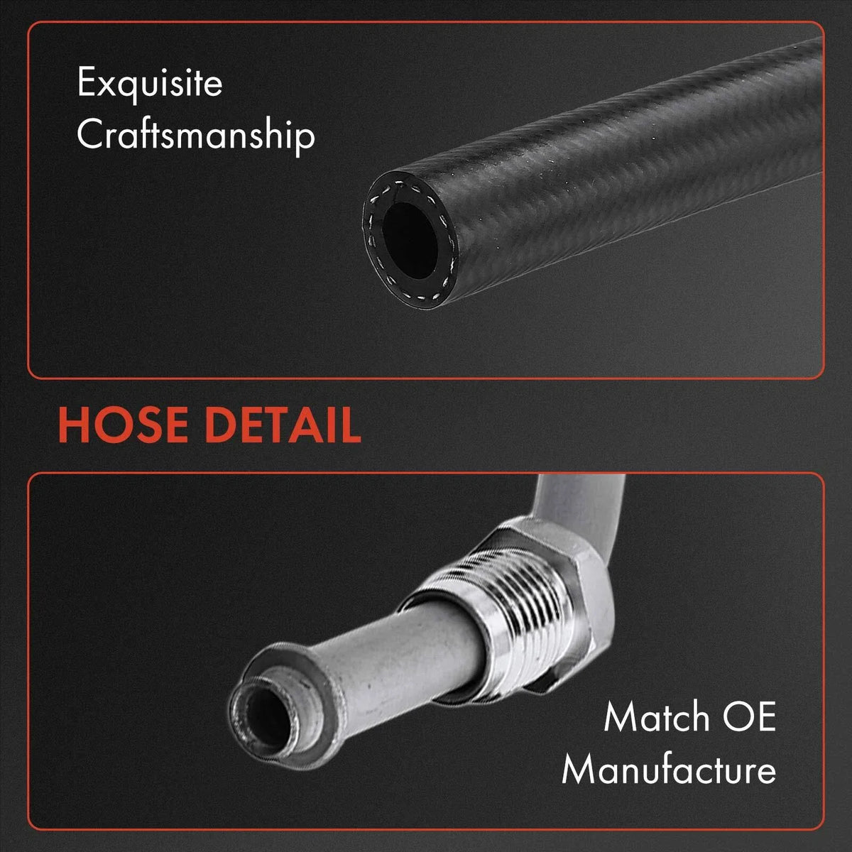 2X Power Steering Pressure & Return Line Hose for Dodge Plymouth (1995–2000)