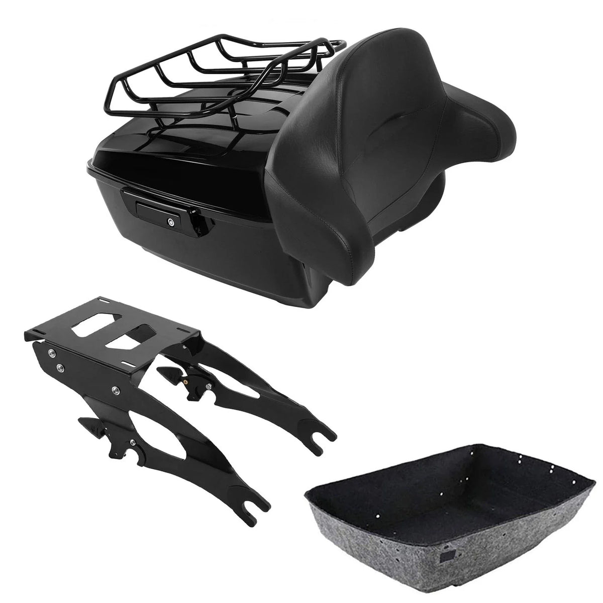 Trunk Luggage Backrest Mount Rack for Indian Roadmaster (2015–2025)