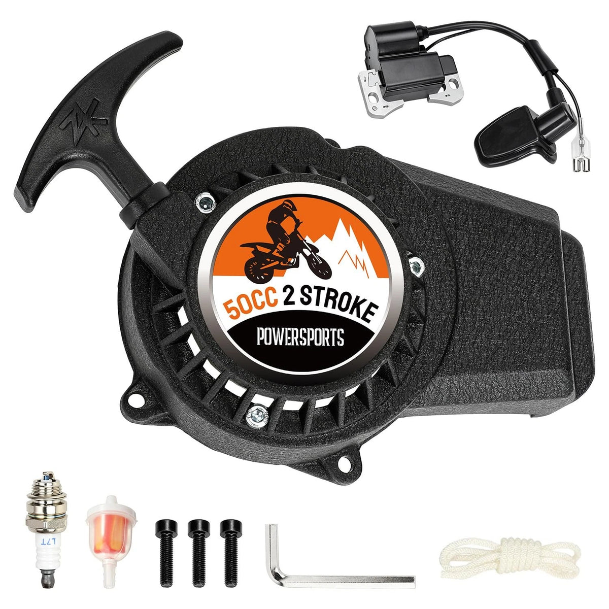 Alloy Recoil Pull Starter for SYX Moto 50cc Dirt Bike