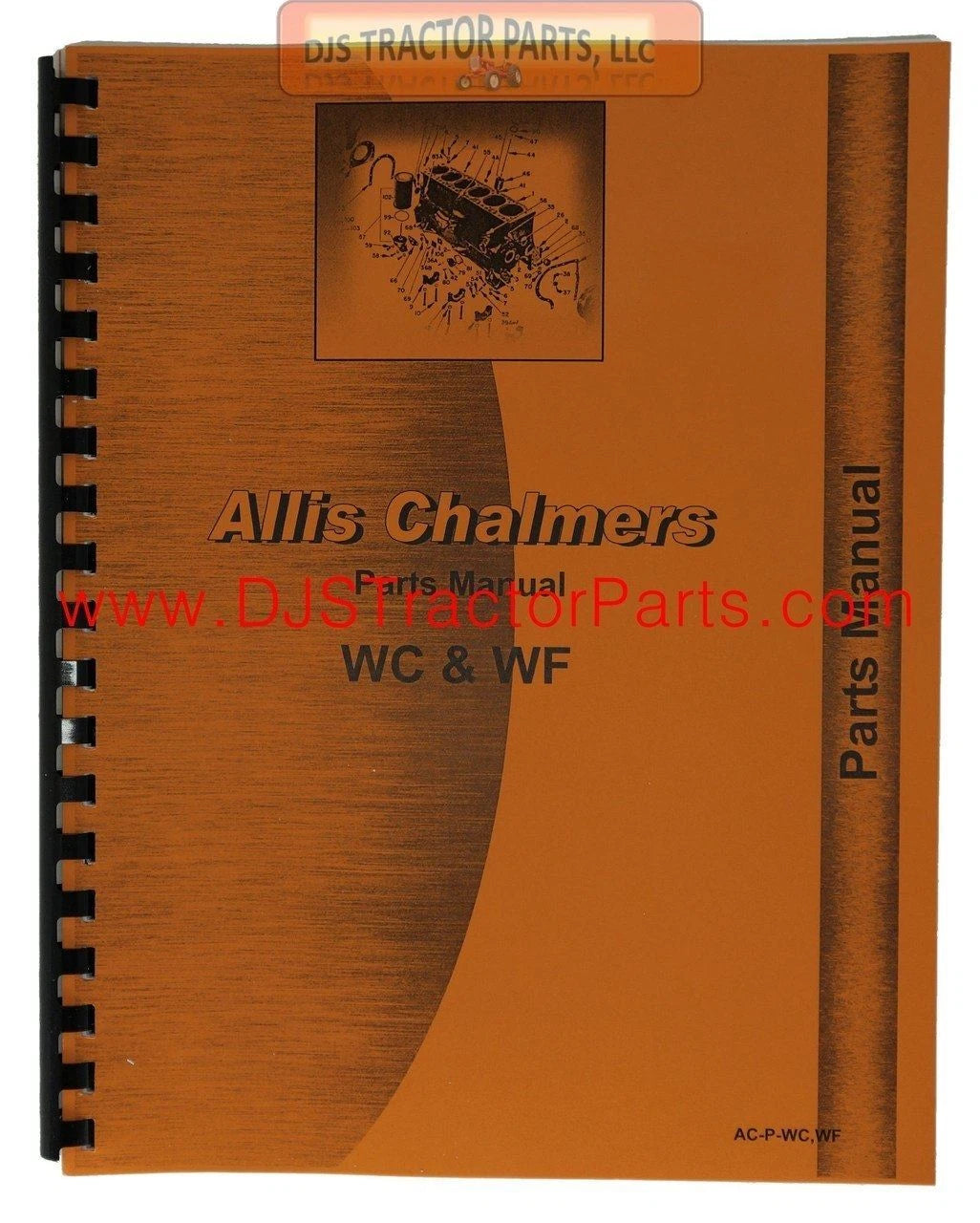 Parts Manual for Allis Chalmers WC WF