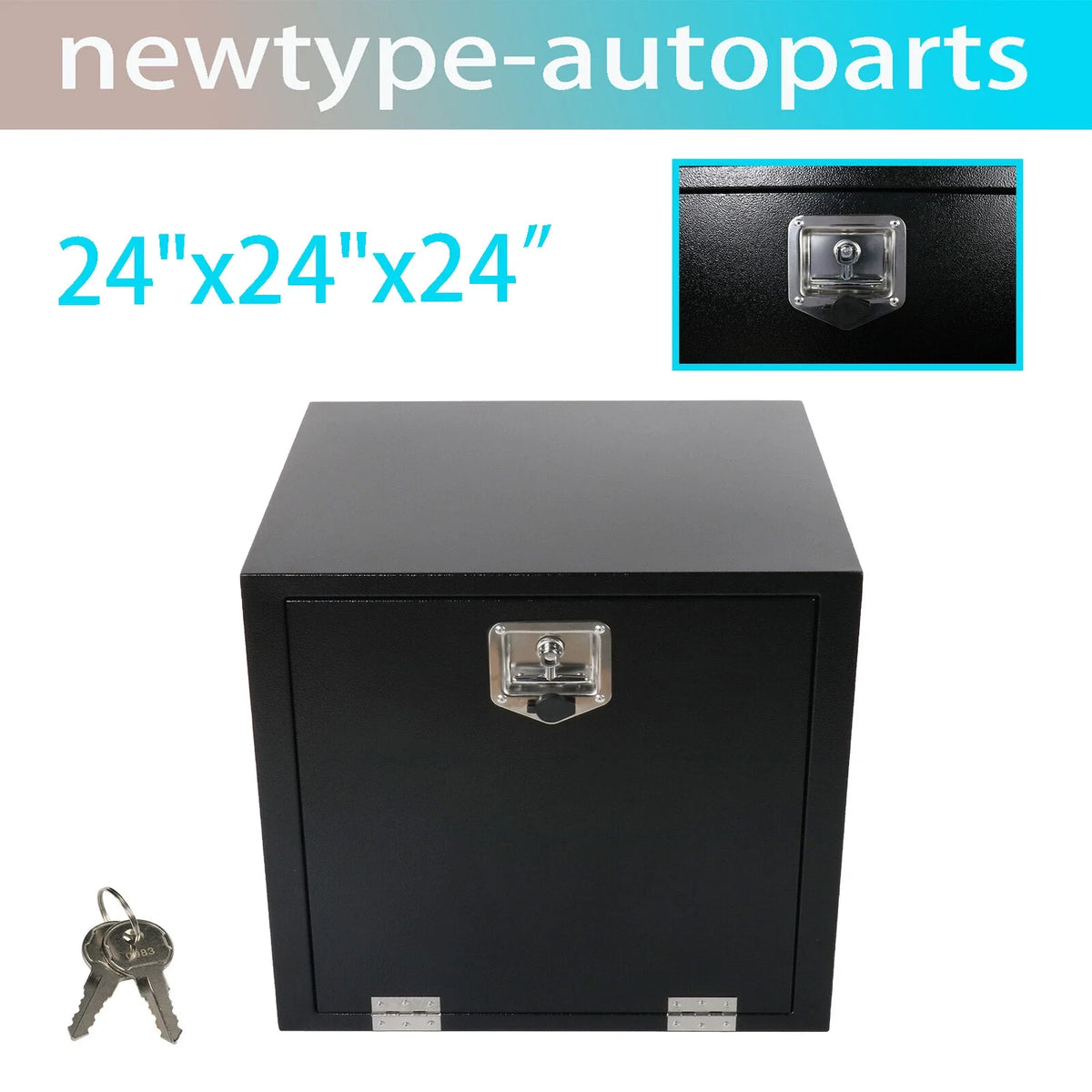 Tool Box for Pickup Truck (24" x 24" x 24")