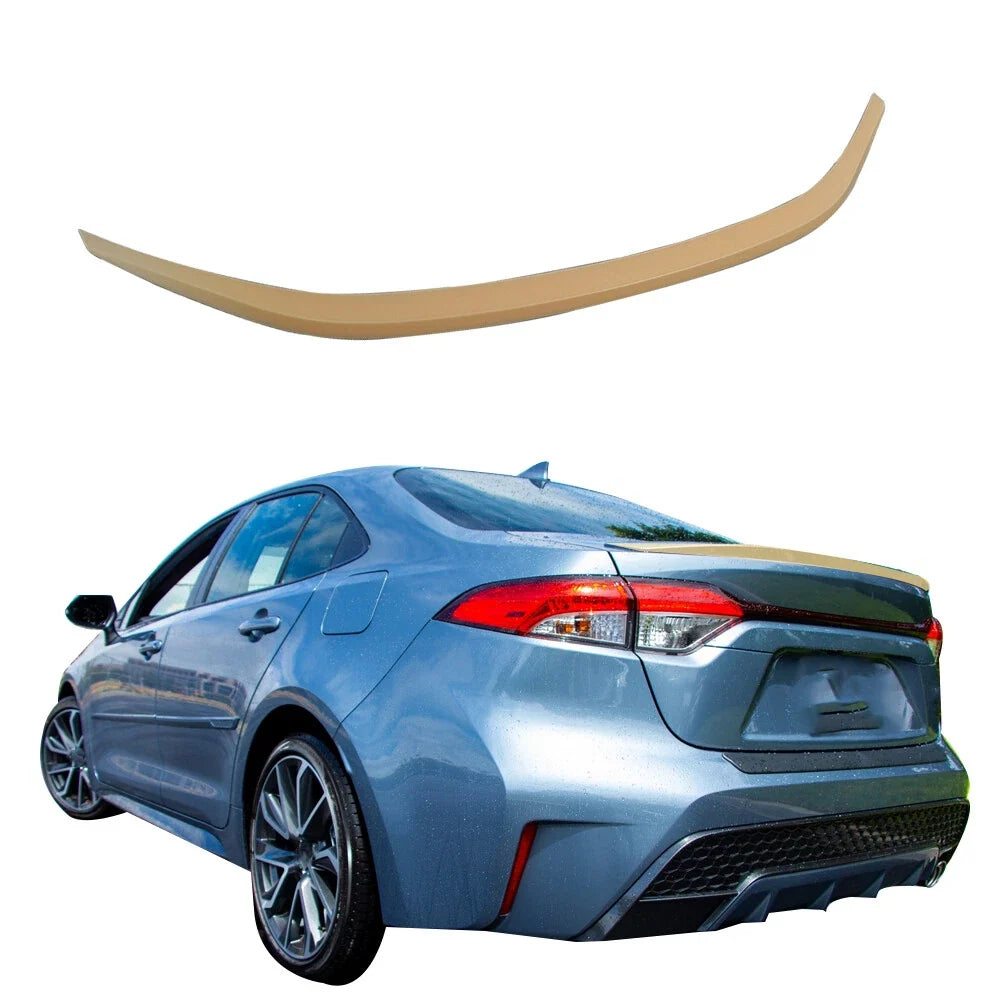 Unpainted Rear Trunk Wing Spoiler for Toyota Corolla (2014–2019)