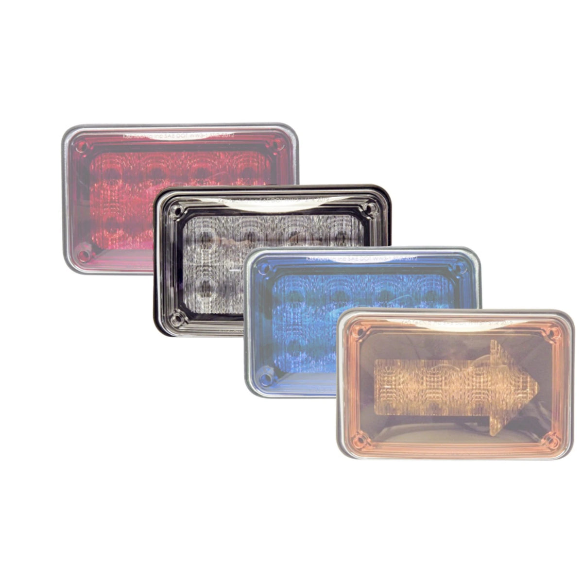 Tecniq K60 Steady White Flasher Clear Lens for K60-WCS0-1