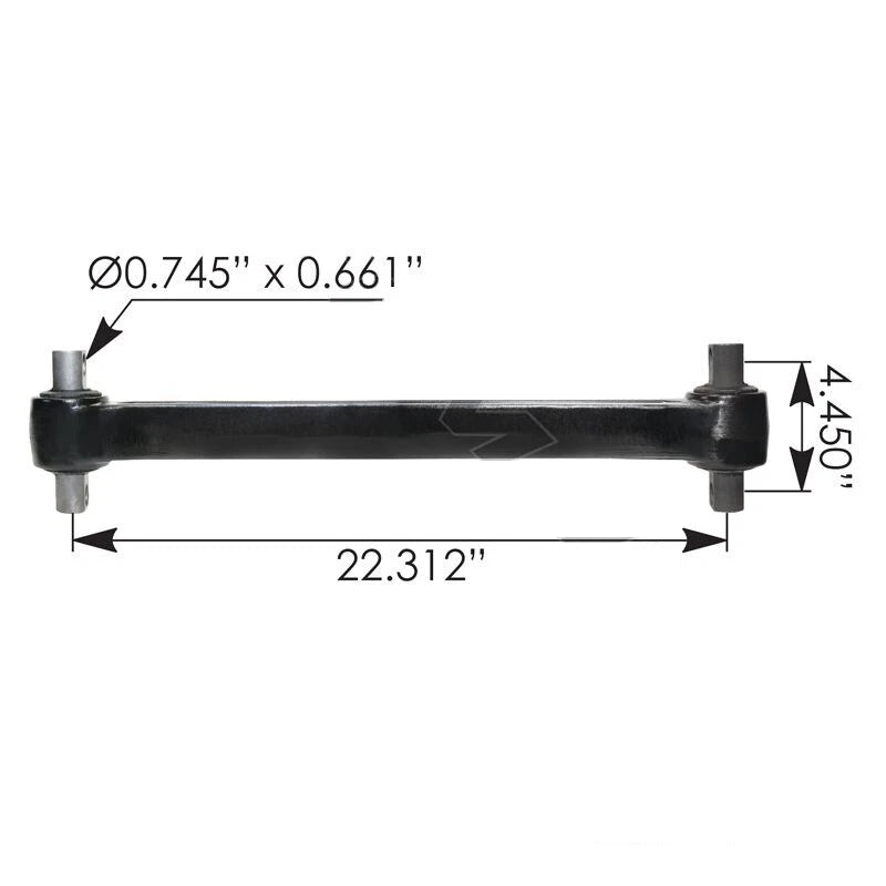 Torque Rod 22.312in I-Beam for Volvo VNL (TMR66)