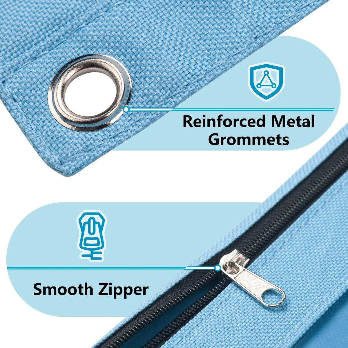 3 Ring Binder Pencil Pouch for Forvencer (Clear, Green)