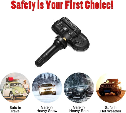 TPMS Tire Pressure Sensor for Jeep Cherokee Kia K5 Hyundai Sonata (2015–2020)