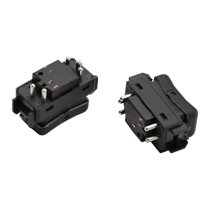 2X Console Power Window Switch for Mercedes Benz W124 S126 W190 (A1248204510, A1248204610)