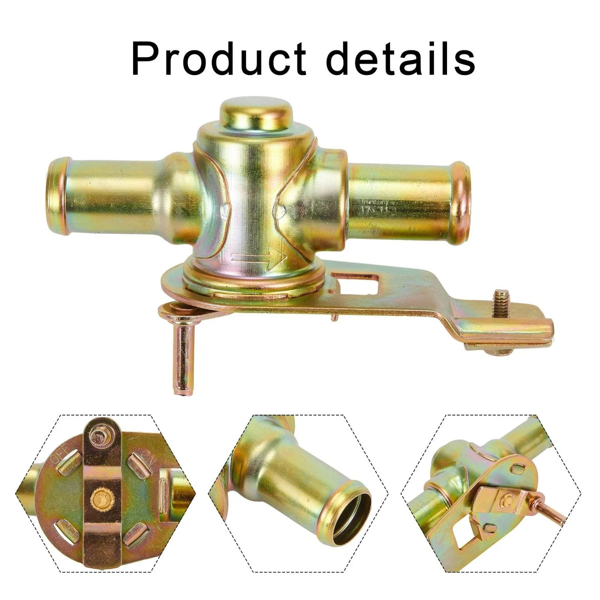 Heater Tap Valve for Hot Rod (Universal, 16mm, 5/8 Cable Type)
