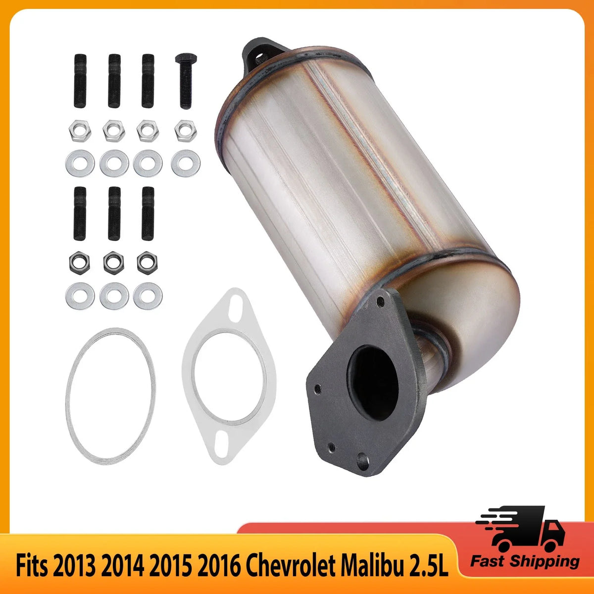 Front Catalytic Converter Kit for Chevrolet Malibu (2013–2015) Impala (2014–2016) 2.5L